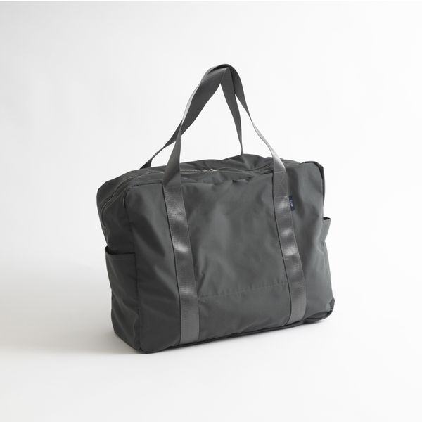 ポケッタブルボストン　グレー SiiLo/BRT ポケッタブルボストン -小さく持ち運べるのに、広げると大